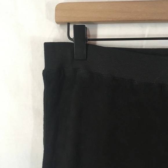 ATM Cropped Suede Track Pants - Picture 5 of 8